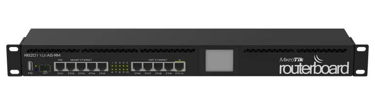 Router MikroTik RB2011UiAS-RM rackmount para redes empresariales en Ibarra e Imbabura